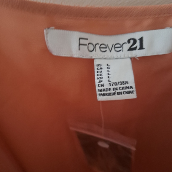 Forever 21 Peach beaded camisole - Picture 3 of 7